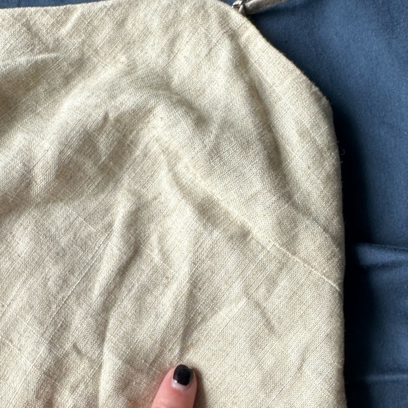 Tan Linen Midi Dress Skylar + Madison - Picture 6 of 6